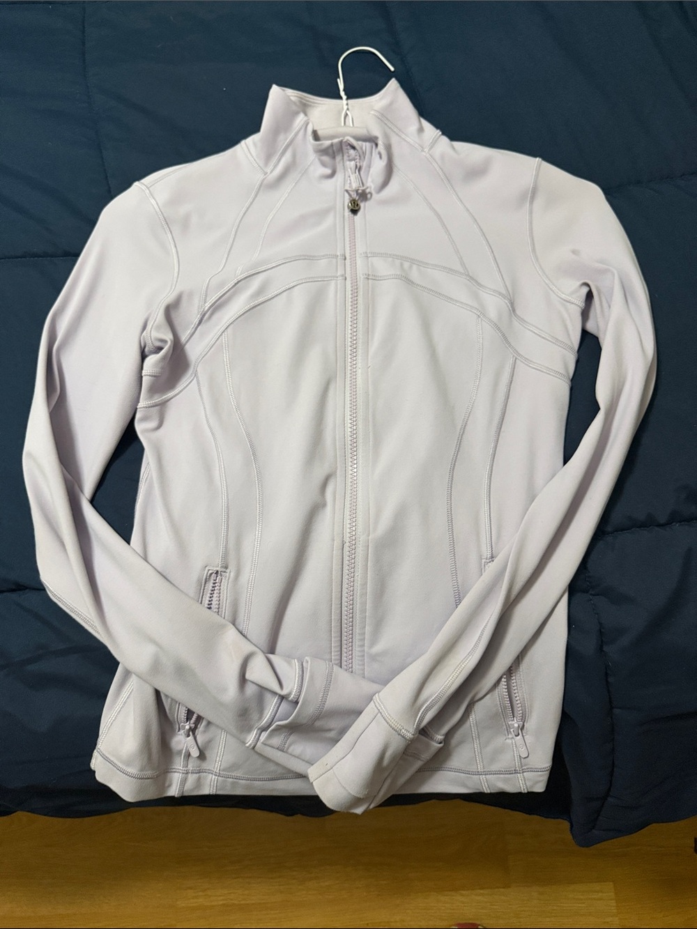 lululemon athletica Light Lavender Full-Zip Athletic Jacket